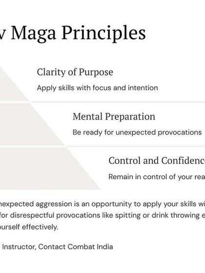 Every unexpected aggression is an opportunity to apply your training with clarity and purpose. Being mentally prepared for provocations ensures you remain in control, confident, and ready to protect yourself.