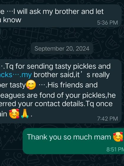 It is wonderful to know that customers refer me to their friends and colleagues. Word-of-mouth recommendations are the foundation of my small business.