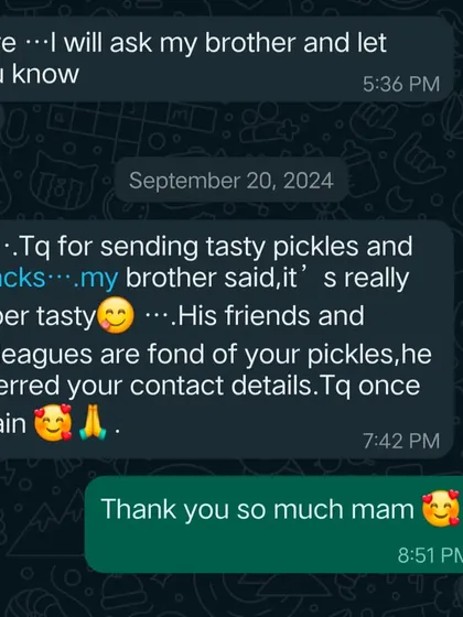 It is wonderful to know that customers refer me to their friends and colleagues. Word-of-mouth recommendations are the foundation of my small business.