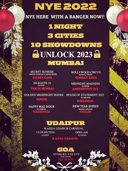 My New Year's Eve showdown schedule: 1 night, 3 cities. It was a crazy end to the year.