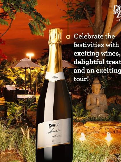 Celebrate with our exciting wines and delightful treats on a tour of our winery. A glass of our Soirée Brut in the tranquil garden is the perfect way to end your day on the right note.