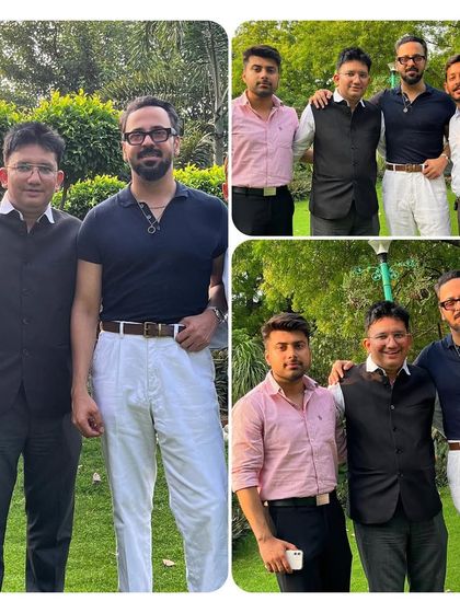 More moments with my incredible team. We work hard and celebrate our successes together.