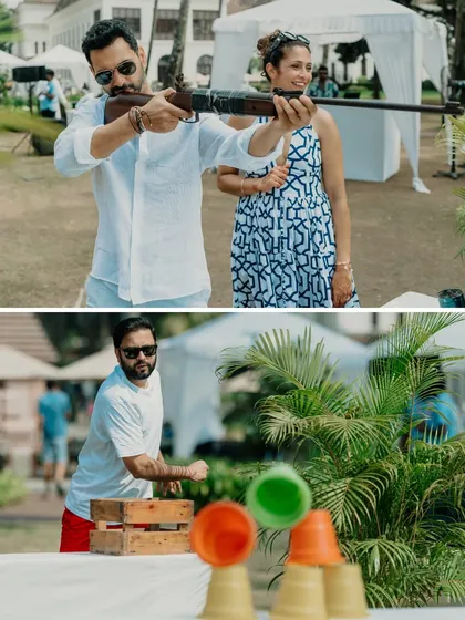 More snapshots of fun from our welcome parties and carnivals, filled with games, laughter, and happy guests.