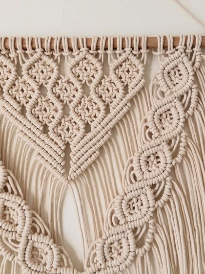 Shikha Agarwal - Custom Macrame & Crochet Home Decor Large Statement Wall Hangings photo 22