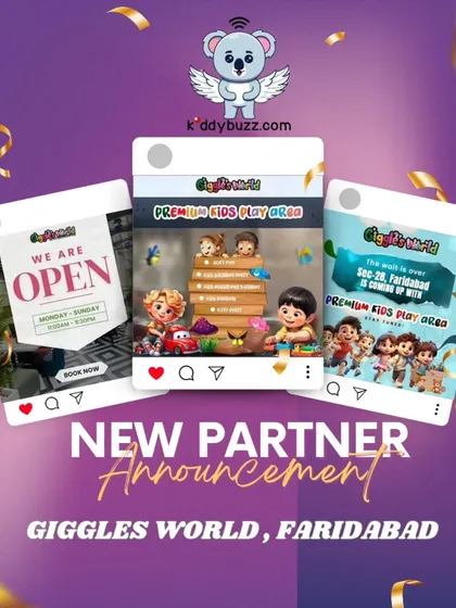 Faridabad, I have great news! We've partnered with Giggles World, a premium kids' play area in Sector-28. It's perfect for soft play, birthday parties, and more. Enjoy 10% off when you book with me.