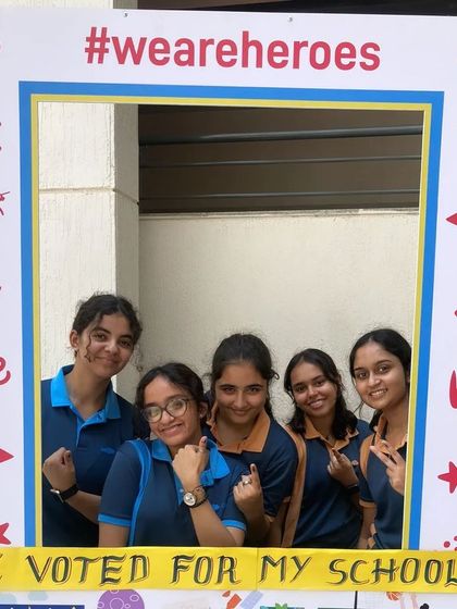 Even our youngest members exercise their right to vote for the student council. We believe in empowering every voice from an early age.