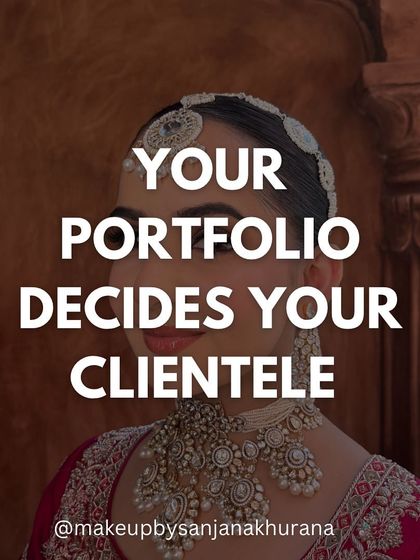 Your portfolio is your resume. The looks you create and post will directly influence the type of clients you attract, so always put your best work forward.