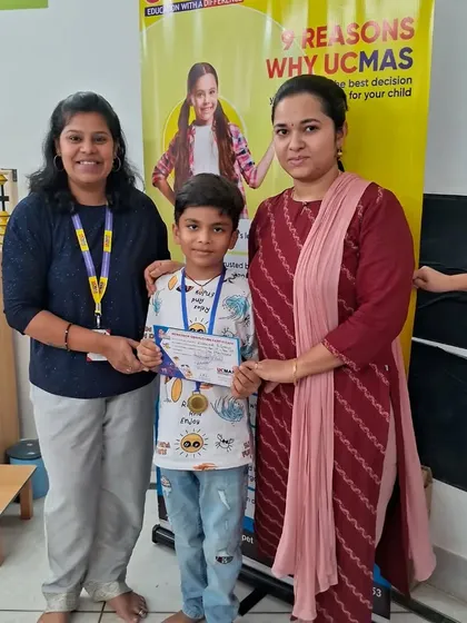 A proud moment captured. Our teachers are dedicated to helping every child succeed.
