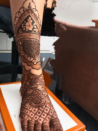 Mehendi Art by Nishat - Mehndi (Henna) Artistry Intricate Designs for Feet photo 5