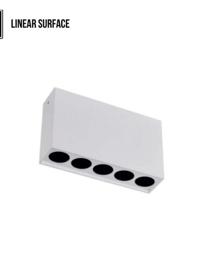 The Linear Surface is a multi-light fixture with anti-glare technology. It's an excellent solution for providing focused light over a kitchen island or a long desk without causing discomfort.