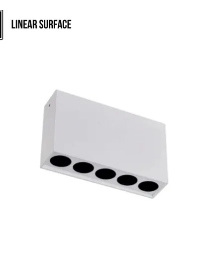The Linear Surface is a surface-mounted COB light that combines a clean, aesthetic design with anti-glare technology. It's an excellent choice for providing general illumination in offices and commercial spaces.