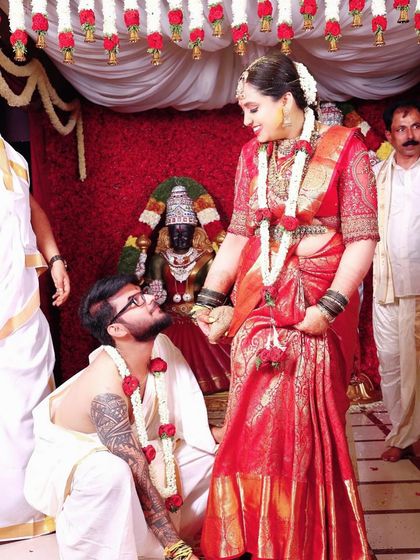 Anthariya by Nidhi Gowda - Custom Men's & Kids' Ethnic Wear Coordinated Couple & Family Outfits photo 17