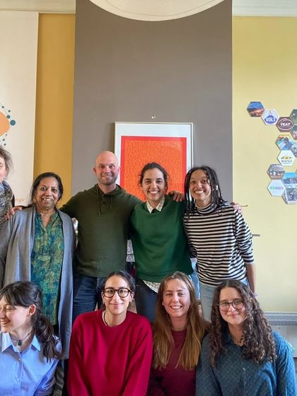 The full team from Quest and the IDEC organizers, a vibrant group of changemakers dedicated to democratic education.