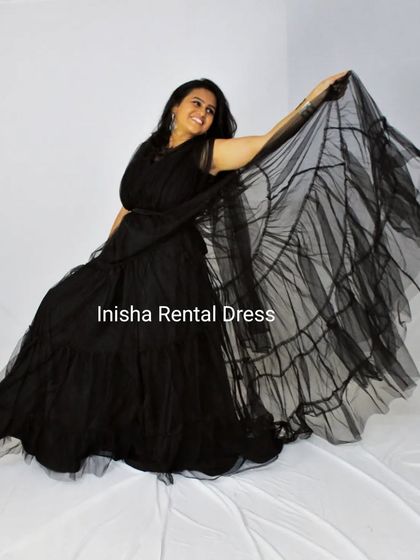 Inisha Rental Dress - Maternity Photoshoot Gown Rental Mom & Baby Combos photo 6