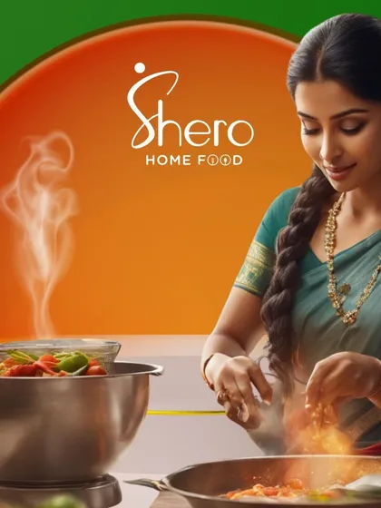 Celebrating the spirit of unity in every bite on Republic Day. This image of a woman cooking with care reflects the pride and tradition that goes into every meal prepared by our Sheros across the nation.