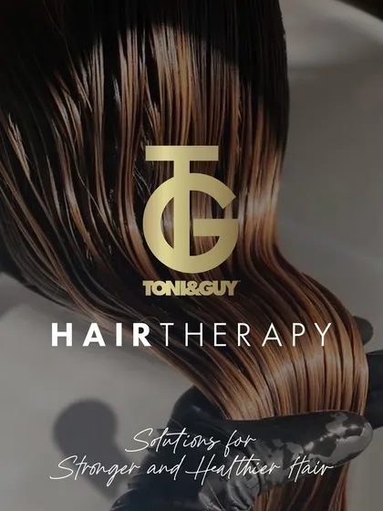 This is the heart of our Hair Therapy service. We provide intensive, prescriptive solutions for stronger, healthier hair, starting from the very first wash. This image captures the promise of deep nourishment and a luxurious shine that you can see and feel.