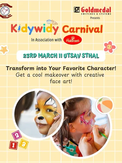 Transform into your favorite character at our face art station. This is one of the many fun activities we offer to add a touch of magic and creativity to our family-friendly carnivals.