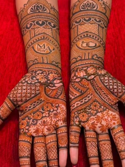 Mehndi for Engagements & Sangeet photo 16