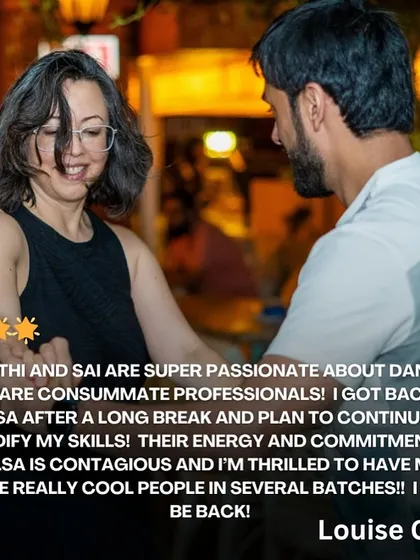 We are super passionate about dance, and it means the world to us when our students feel it. Louise's review highlights what we're all about: professional teaching, contagious energy, and building a community of cool people.
