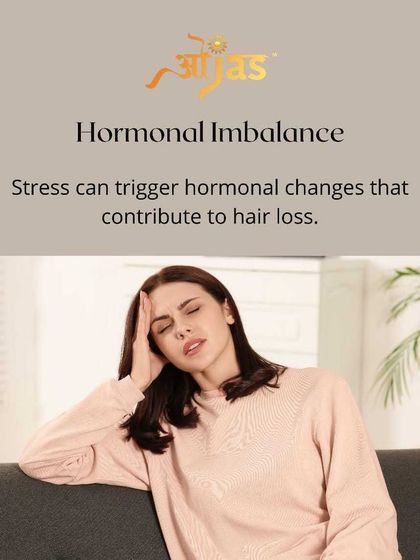Stress can trigger hormonal imbalances that directly contribute to hair loss. Managing stress through mindfulness, hobbies, or relaxation techniques is a key part of my holistic approach to hair health.