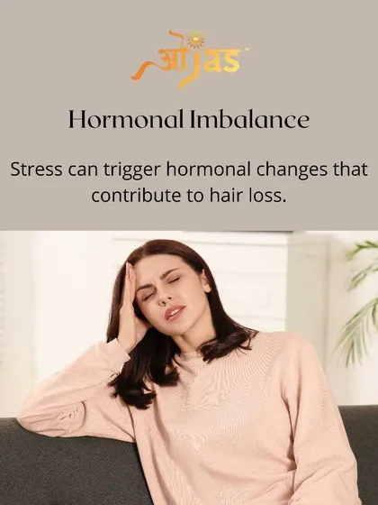 **Stress-induced hormonal imbalance is a major contributor to hair loss.** Managing stress is a key part of any effective hair care plan.