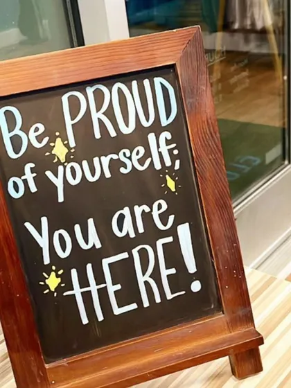 We celebrate the fact that you showed up for yourself. Just by being here, you have taken a powerful step toward a healthier, stronger you, and we think that is something to be proud of.
