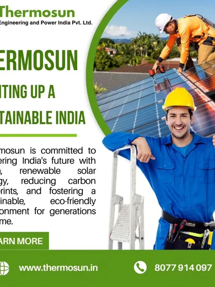 I am committed to powering India's future with clean, renewable solar energy, reducing carbon footprints for generations to come.