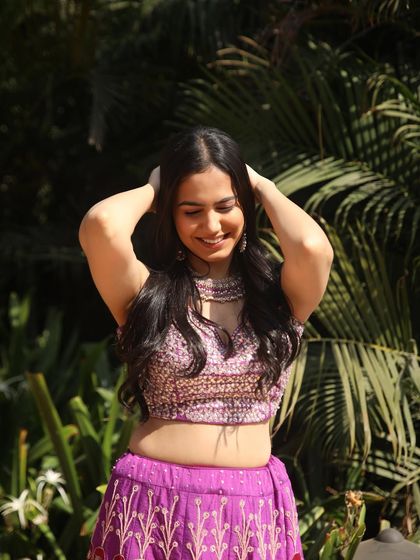 A happy, carefree moment captured on camera. This kind of authentic expression is what makes a brand relatable.