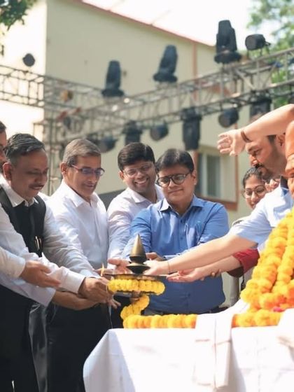 The official lamp lighting ceremony at ELIXIR 2024. It's important to document the formal moments that kick off the festivities, showing complete event coverage.