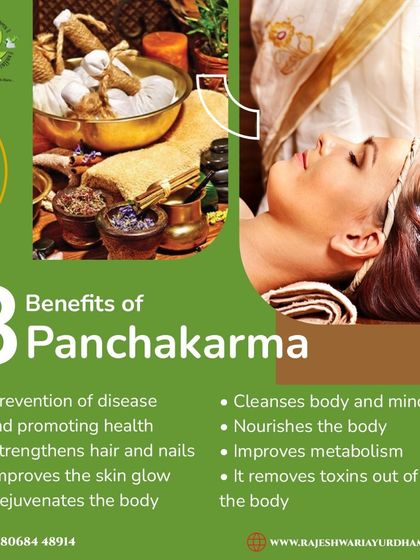 Discover the eight key benefits of Panchakarma, including disease prevention, improved skin and hair health, body rejuvenation, and enhanced metabolism. It is a complete cleanse for both body and mind.