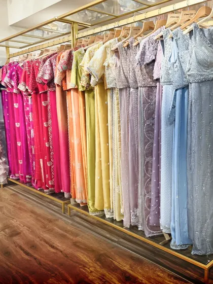 This collection offers a behind-the-scenes look at my multi-designer store. It features curated displays on mannequins, organized racks of clothing, and the overall ambiance of the space where I work with clients to build their dream wardrobes.