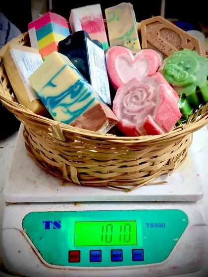 These are my "imperfect" soaps. A little dented or oddly shaped, but still packed with the same skin-loving goodness. I offer them at a lower price because I believe in zero waste and making quality handmade soap accessible.