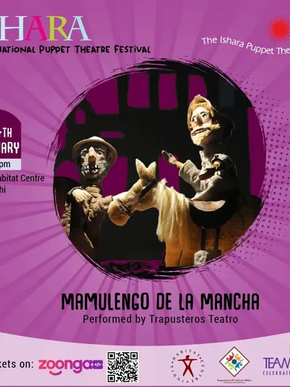 Poster for 'Mamulengo de la Mancha'.
