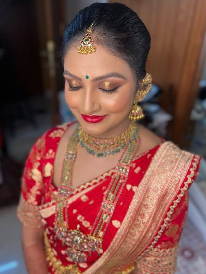 Aanchal Balaraj - Bridal Makeup & Hairstyling Muhurtham & Traditional Bridal Looks photo 45