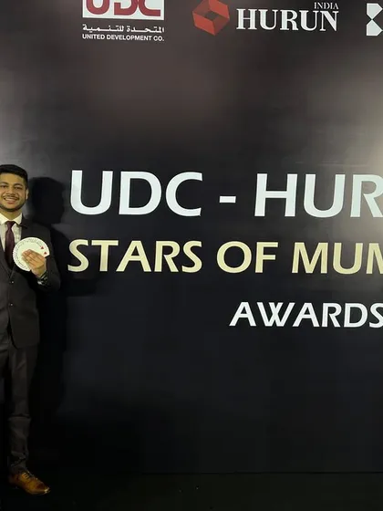At the UDC-Hurun Stars of Mumbai Awards 2023. It was an honor to be the entertainment for an event celebrating the great minds and leaders of Mumbai.