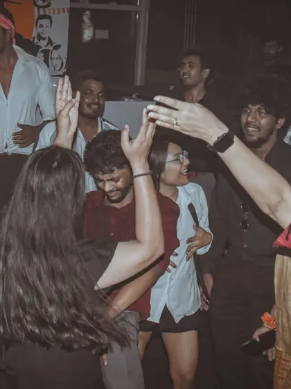 Hands in the air. This is the universal sign of a great party, and I see it all the time on my dance floor.