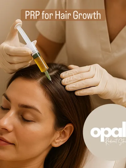 Here, I am performing a PRP treatment. The process involves precise, gentle injections of your own platelet-rich plasma into the scalp to stimulate dormant hair follicles. It is a comfortable and safe procedure done exclusively by me.