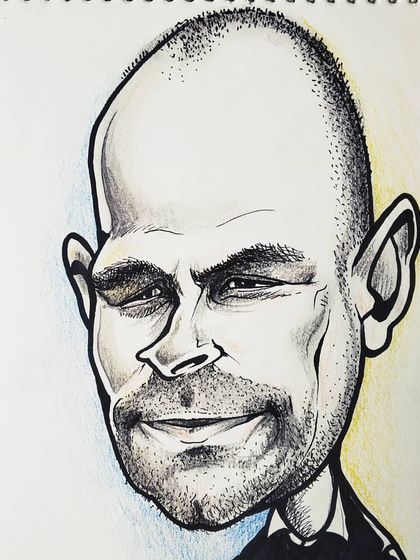 Looking for a unique gift for your boss or a senior colleague? A hand-drawn caricature is a thoughtful and personal option that will be remembered for years.
