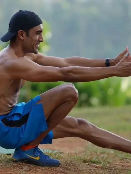 Balance isn't just a physical skill; it's a mental one. Mastering a challenging bodyweight move like the pistol squat requires focus, patience, and smiling through the process. This is the mindset I bring to my coaching.