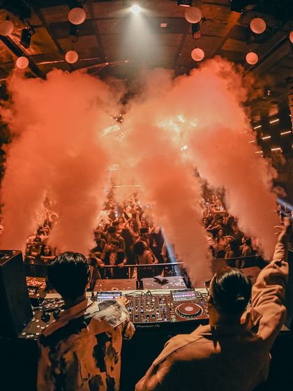 Rocking the decks at India’s top nightclub, Prism Hyderabad. The lights, the sound, the crowd, everything was on point.