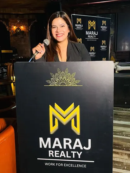 A confident pose at the Maraj Realty event. I represent your brand with the same level of excellence you work for.