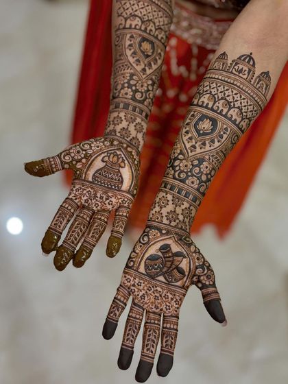 Mitali - Bridal Mehendi Full Bridal Mehendi (Hands) photo 184