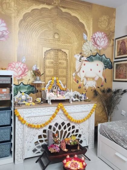 House360.in - Residential Wallpaper & Wall Mural Services Traditional & Spiritual Artistry photo 28