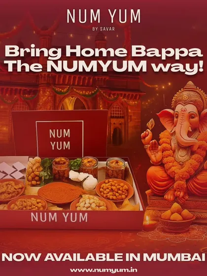 For my customers in Mumbai, I offer this special Ganesh Chaturthi platter. It’s the perfect way to welcome Bappa home with a box full of love, joy, and delicious flavors.