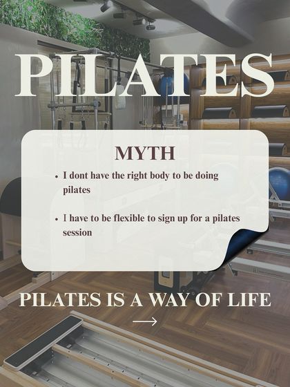 A common myth is that you need a certain body type or need to be flexible to do Pilates. This is completely untrue.