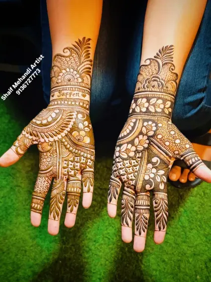 Another clear photo of the "Jaffer" design, showcasing the intricate details.