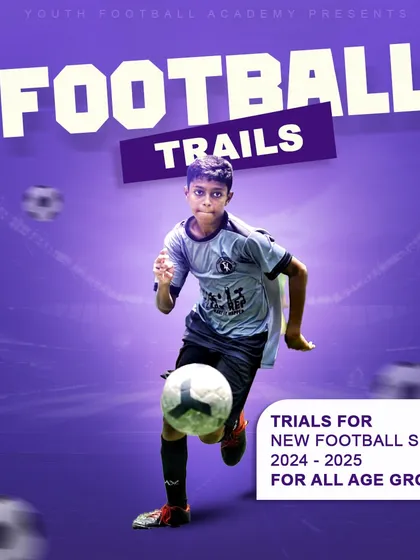 Your journey to professional football can start here. We hold regular trials for all age groups to find hungry, dedicated players for the new season.