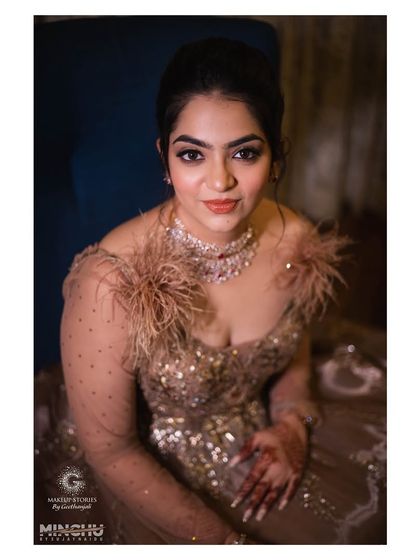 Geethanjali Venkatesh - Special Occasion Makeup Regal Reception & Sangeet Glam photo 124