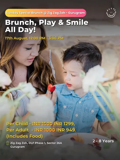A Sunday special brunch at Zig Zag Zoh, because weekends are for family fun.