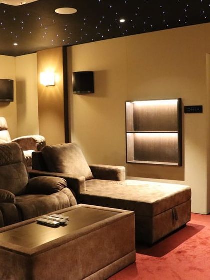 3i Smart Home - Custom Home Theater Design & Installation Warm & Inviting Theaters photo 50